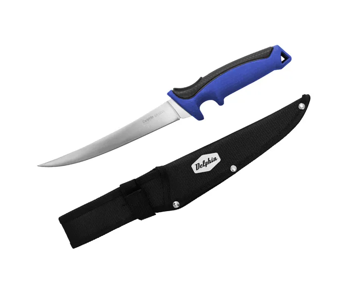 NextFish - Horgász webshop és horgászbolt - Filéző kés Delphin ERGONO-penge 17,5cm