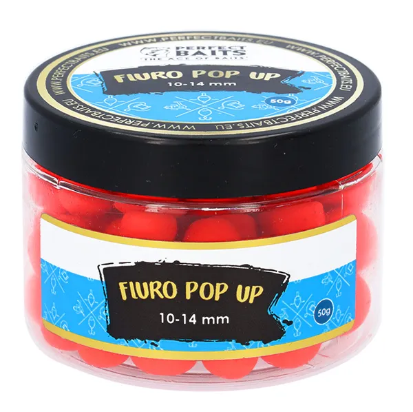 NextFish - Horgász webshop és horgászbolt - PERFECT BAITS FLUORO Eper 50g PopUp