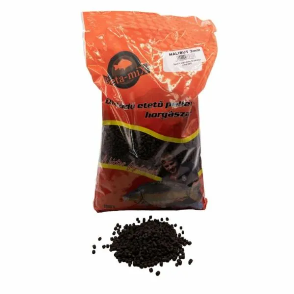 NextFish - Horgász webshop és horgászbolt - BETAMIX Oldódó Pellet Halibut 3mm - 1kg etető pellet