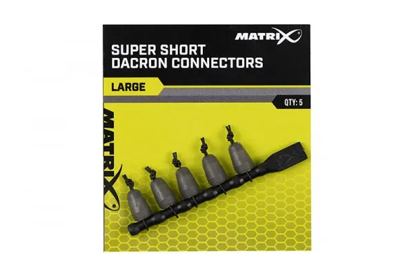 NextFish - Horgász webshop és horgászbolt - Matrix Super Short Dacron Connectors Super Short Dacron Connector - Large
