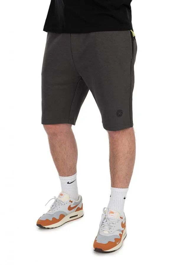 NextFish - Horgász webshop és horgászbolt - Matrix Black Edition Jogger Shorts (Dark Grey / Lime) Jogger Shorts Grey/Lime (Black Edition) - M Rövidnadrág