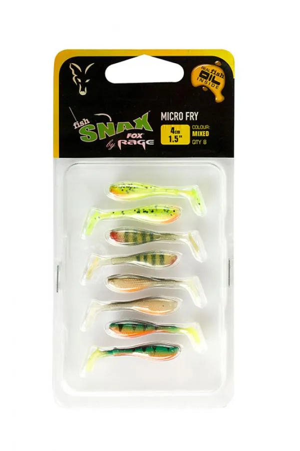 NextFish - Horgász webshop és horgászbolt - Mixed Colour Lure Packs Spikey UV 9cm mixed colours x 5