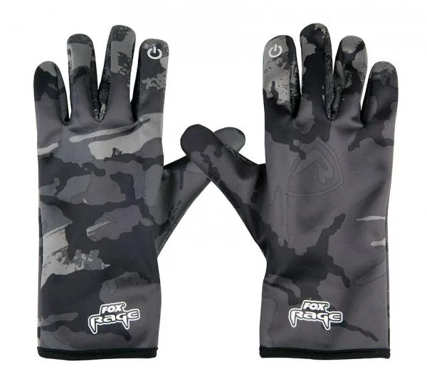 NextFish - Horgász webshop és horgászbolt - Fox Rage Thermal Camo Gloves Kesztyű M