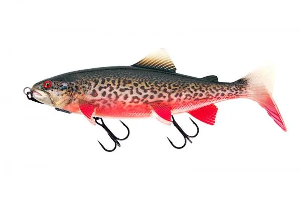 NextFish - Horgász webshop és horgászbolt - Fox Rage Replicant® Realistic Trout Shallow 18cm 7" 70g Supernatural Tiger Trout gumicsali