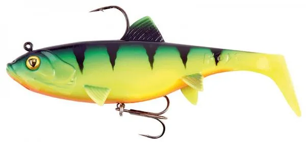 NextFish - Horgász webshop és horgászbolt - Fox Rage Replicant® Wobble Bright Perch UV 14cm 55g gumicsali