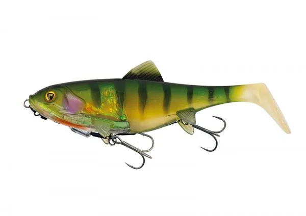 NextFish - Horgász webshop és horgászbolt - Fox Rage Replicant Shallow Legend Colours Replicant 18cm 7in SHALLOW 65g  UV Natural Perch gumicsali