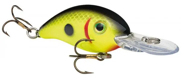 NextFish - Horgász webshop és horgászbolt - Strike King Strike King Pro Model Series 3 Black Back Chartreuse - 6cm 10.6g