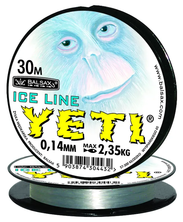 NextFish - Horgász webshop és horgászbolt - Balsax Yeti 0,12mm/30m monofil előkezsinór 