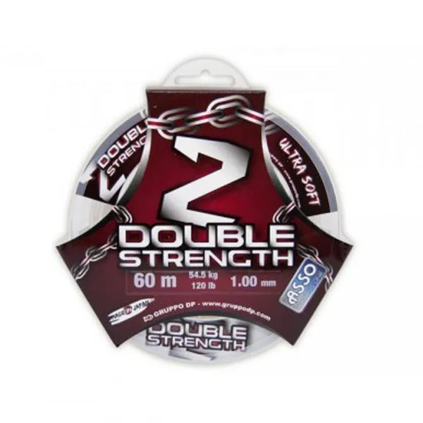 NextFish - Horgász webshop és horgászbolt - AS2S050 ASSO DOUBLE STRENGTH ULTRA SOFT 30LBS 60M nagyhalas zsinór