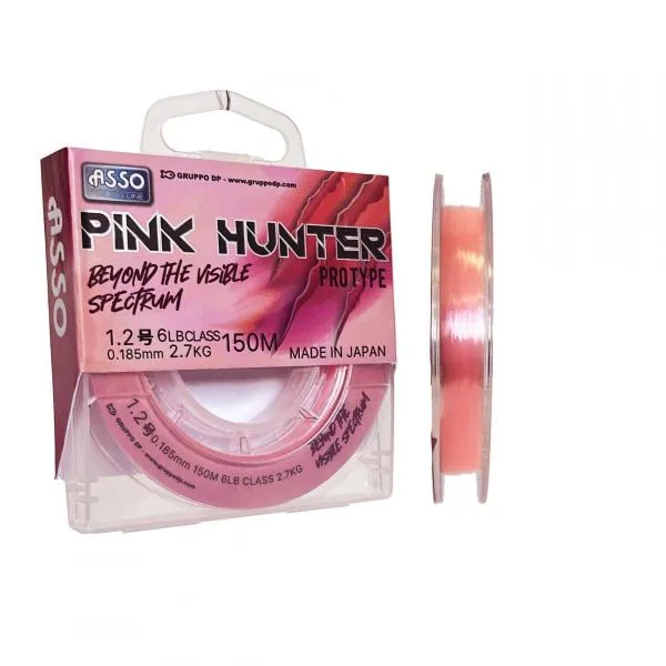 NextFish - Horgász webshop és horgászbolt - ASPH1185 ASSO PINK HUNTER FCARB.BEV.. 0,185 150M