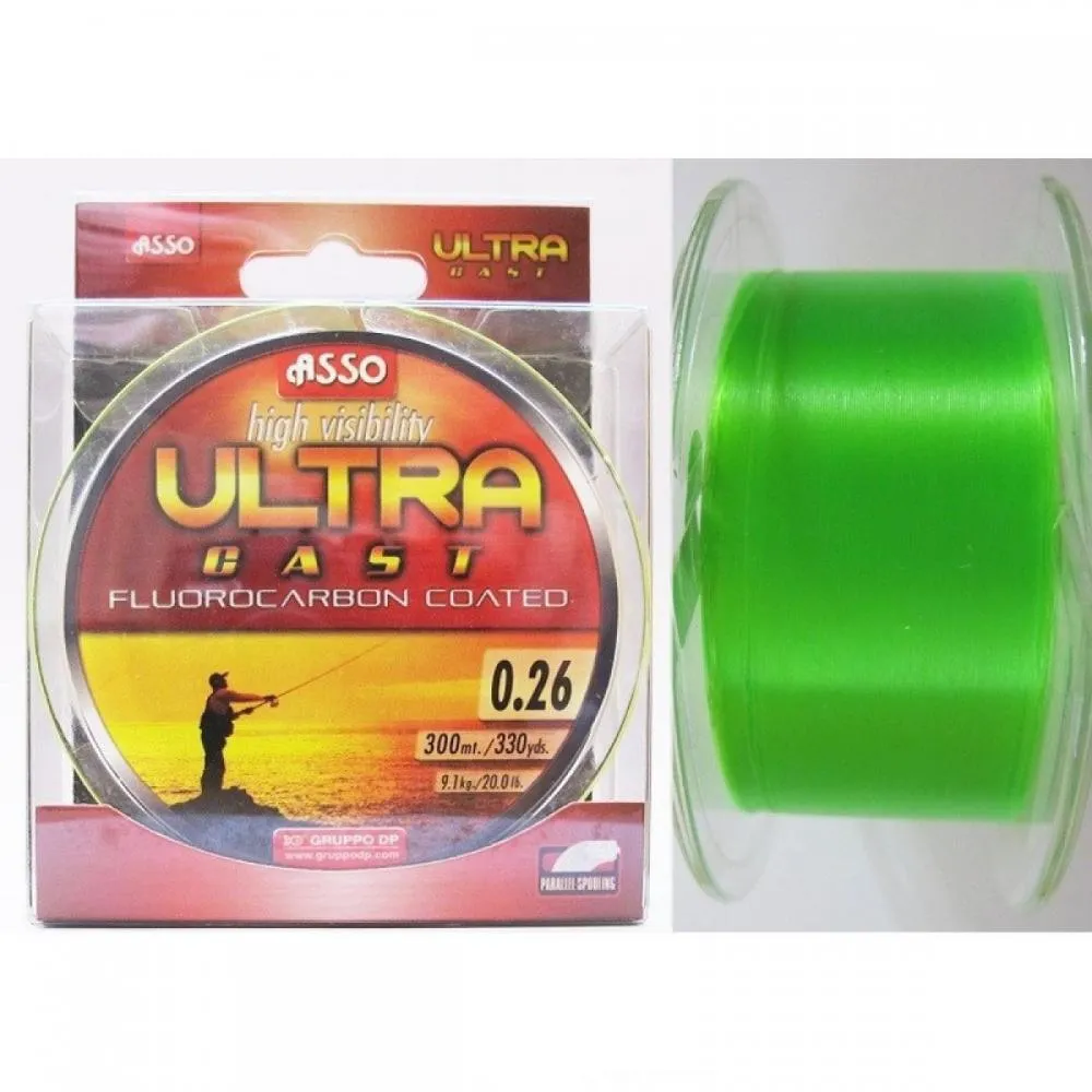 NextFish - Horgász webshop és horgászbolt - ASUC320 ASSO ULTRA CAST fluorocarbon zsinór 300M 0,20mm