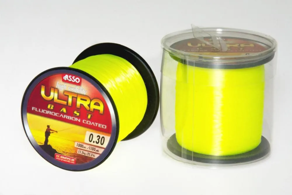 NextFish - Horgász webshop és horgászbolt - ASUF1320 ASSO ULTRA CAST fluorocarbon zsinór 1000M 0,20 S