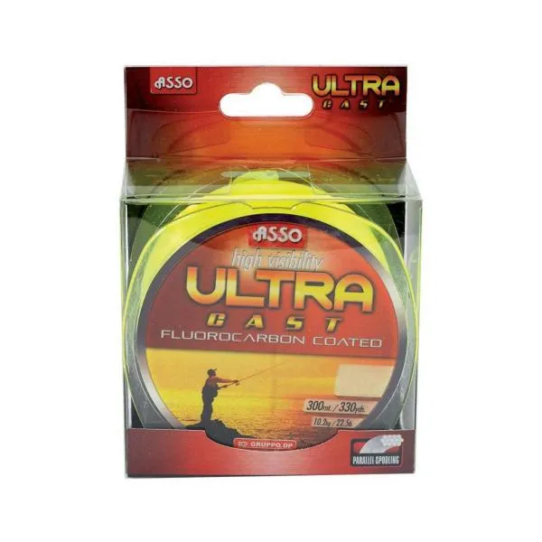 NextFish - Horgász webshop és horgászbolt - ASUF322 ASSO ULTRA CAST FLUOROCARBON ZSINÓR 300M 0,22 S