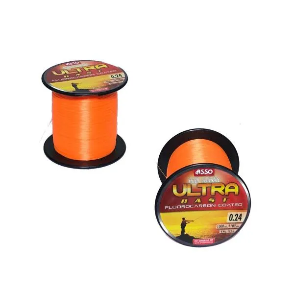 NextFish - Horgász webshop és horgászbolt - ASUO1322 ASSO ULTRA CAST FLUOROCARBON ZSINÓR 1000M 0,22 O