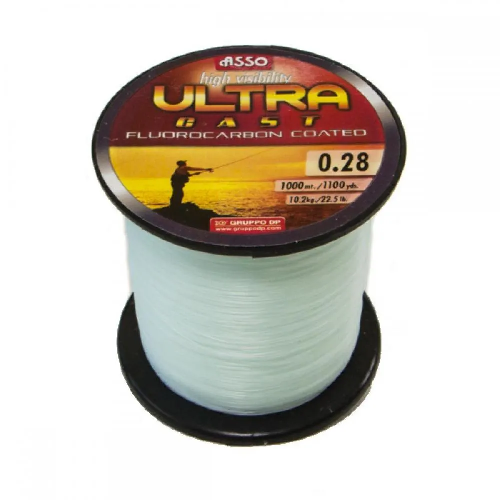 NextFish - Horgász webshop és horgászbolt - ASUW1320 ASSO ULTRA CAST fluorocarbon zsinór 1000M 0,20 F