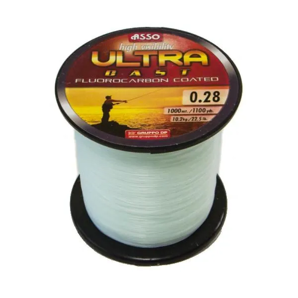 NextFish - Horgász webshop és horgászbolt - ASUW1330 ASSO ULTRA CAST FLUOROCARBON ZSINÓR 1000M 0,30 F