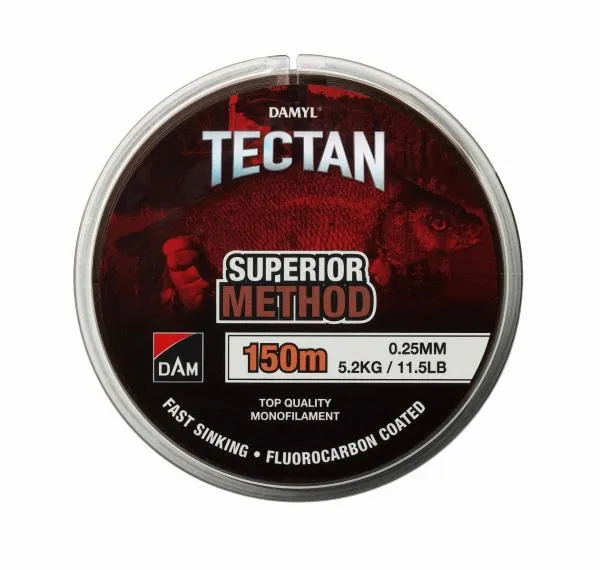 NextFish - Horgász webshop és horgászbolt - D66213 D.A.M TECTAN SUPERIOR Fluorocarbon bevonatos METHOD zsinór 150M 0,18