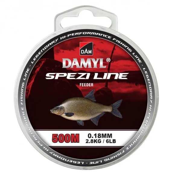 NextFish - Horgász webshop és horgászbolt - D66636 D.A.M SPEZI LINE FEEDER  monofil zsinór 500M 0,18