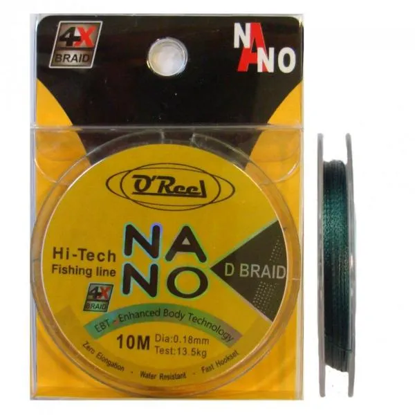 NextFish - Horgász webshop és horgászbolt - OR390910 OREEL NANO D BRAID 10M fonott előkezsinór