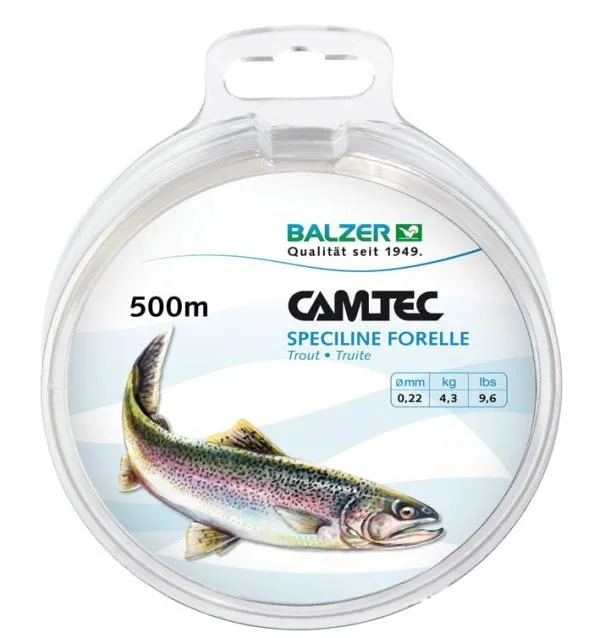 NextFish - Horgász webshop és horgászbolt - Balzer Camtec SpeciLine 500m 0,25mm átlátszó monofil zsinór