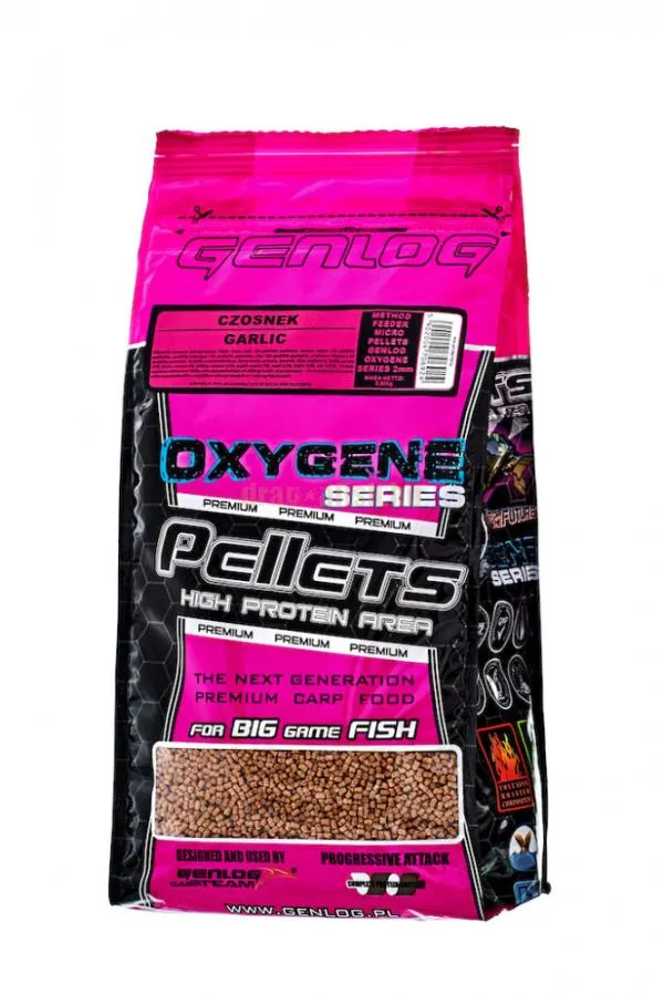 NextFish - Horgász webshop és horgászbolt - GENLOG oxygene micro pellet 2mm fokhagyma