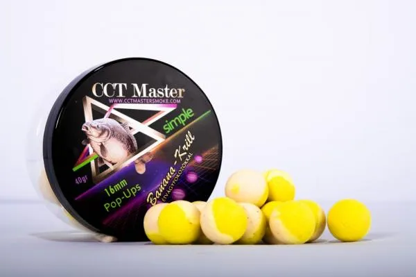 NextFish - Horgász webshop és horgászbolt - CCT Master Simple Pop-ups Banán-Krill (Banana-Krill) 16mm