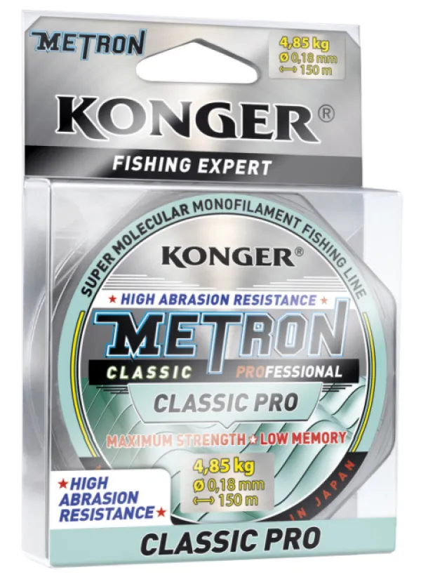 NextFish - Horgász webshop és horgászbolt - KONGER Metron Classic Pro 0.14mm/30m