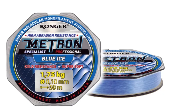 NextFish - Horgász webshop és horgászbolt - KONGER Metron Specialist Pro Blue Ice 0.08mm/30m