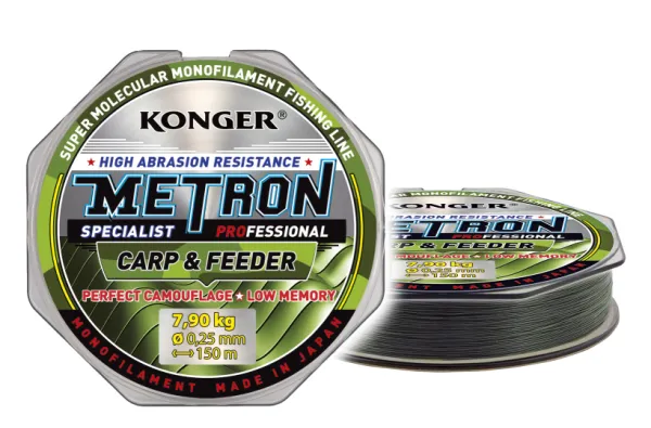 NextFish - Horgász webshop és horgászbolt - KONGER Metron Specialist Pro Carp & Feeder 0.18mm/150m