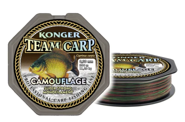 NextFish - Horgász webshop és horgászbolt - KONGER Team Carp Camouflage 0.40mm/250m