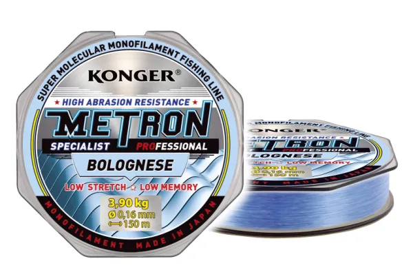 NextFish - Horgász webshop és horgászbolt - KONGER Metron Specialist Pro Bolognese 0.12mm/150m