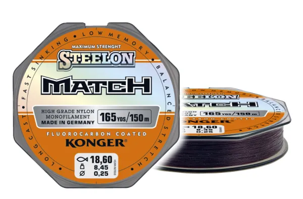 NextFish - Horgász webshop és horgászbolt - KONGER Steelon Match FC 0.14mm/150m