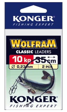 NextFish - Horgász webshop és horgászbolt - KONGER Tungsten Leader 25cm 15kg