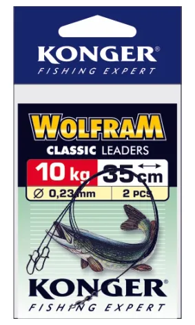 NextFish - Horgász webshop és horgászbolt - KONGER Tungsten Leader 20cm 10kg