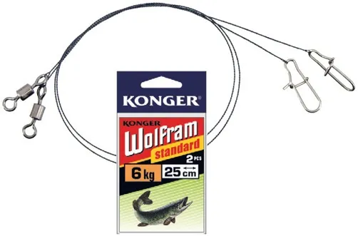 NextFish - Horgász webshop és horgászbolt - KONGER Leader Tungsten 15cm 6kg