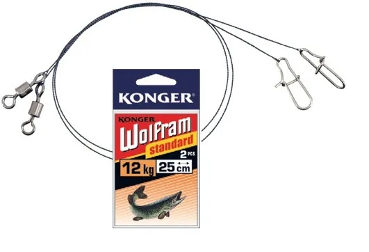 NextFish - Horgász webshop és horgászbolt - KONGER Leader Tungsten 15cm 12kg