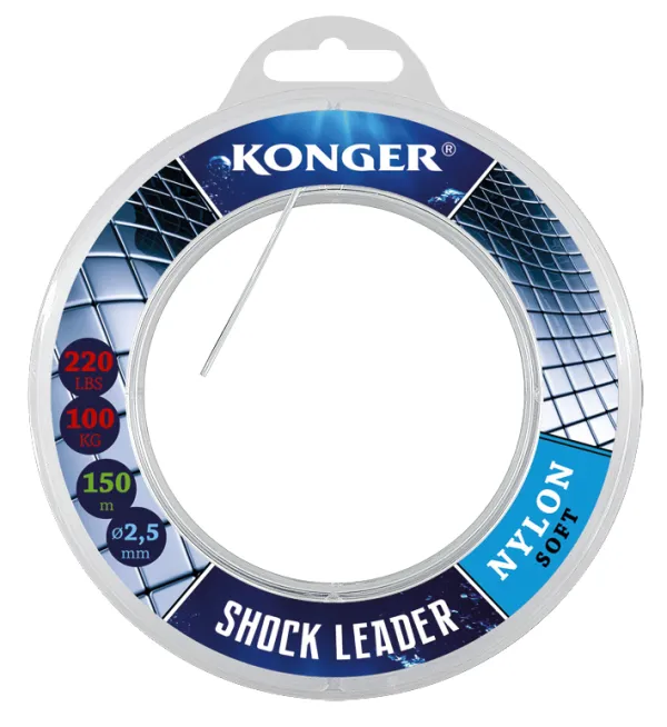 NextFish - Horgász webshop és horgászbolt - KONGER Shock Leader Triple Force 0,81mm 109lbs 50m