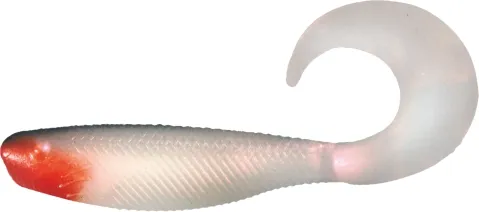 NextFish - Horgász webshop és horgászbolt - KONGER Shad Grub 6.4cm Bleeding pearl