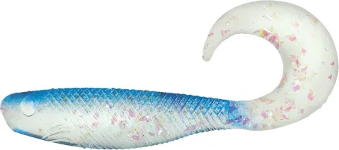 NextFish - Horgász webshop és horgászbolt - KONGER Shad Grub 6.4cm Mylar blue