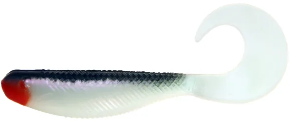 NextFish - Horgász webshop és horgászbolt - KONGER Shad Grub 8.9cm Bleeding pearl