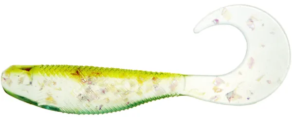 NextFish - Horgász webshop és horgászbolt - KONGER Shad Grub 8.9cm Mylar green