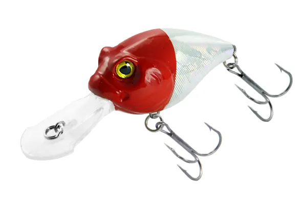 NextFish - Horgász webshop és horgászbolt - KAMATSU Barrel Crank 60F Red Head Holo