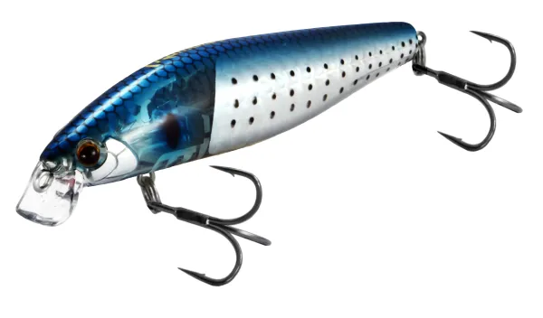 NextFish - Horgász webshop és horgászbolt - KAMATSU Flash Minnow 99F Spotted Silver Holo