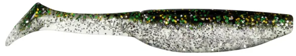 NextFish - Horgász webshop és horgászbolt - KONGER Slim Shad 7.5cm Transparent glitter