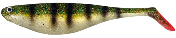 NextFish - Horgász webshop és horgászbolt - KONGER Flat Shad 9.5cm Glitter Perch