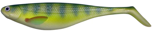 NextFish - Horgász webshop és horgászbolt - KONGER Flat Shad 9.5cm Olive Perch