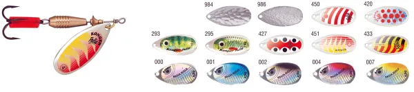 NextFish - Horgász webshop és horgászbolt - KONGER Palia 1 Holo Yellow