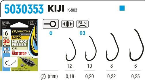 NextFish - Horgász webshop és horgászbolt - KAMATSU Method Feeder Long Kiji 6 Fast Stop