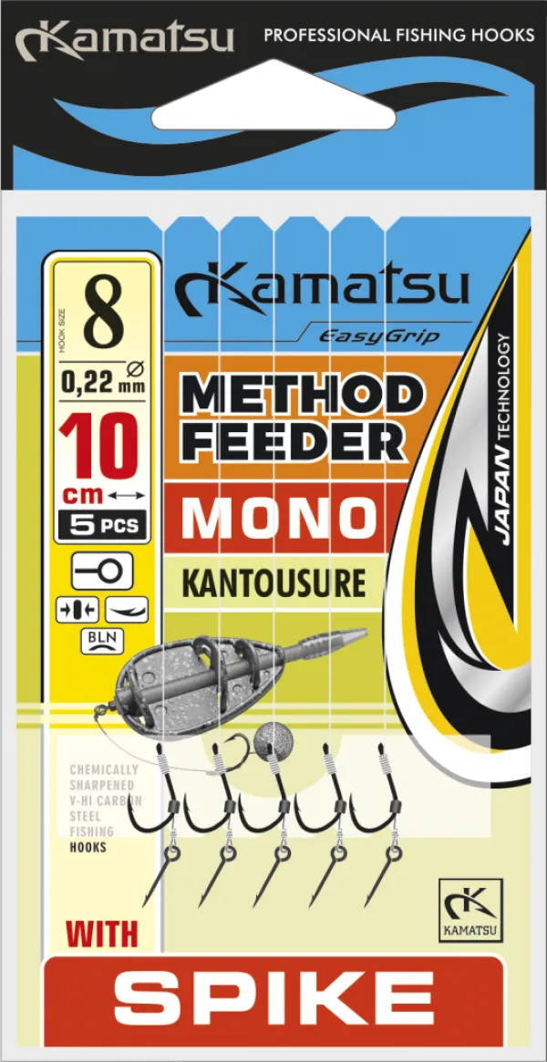 NextFish - Horgász webshop és horgászbolt - KAMATSU Method Feeder Mono Kantousure 6 Spike