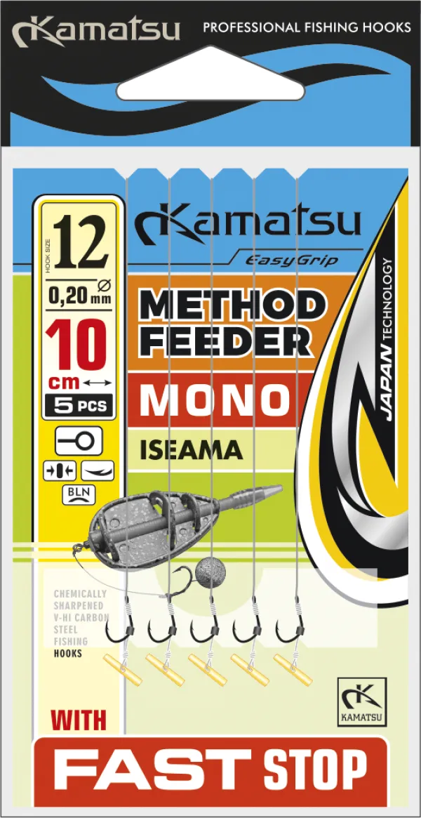 NextFish - Horgász webshop és horgászbolt - KAMATSU Method Feeder Mono Iseama 6 Fast Stop